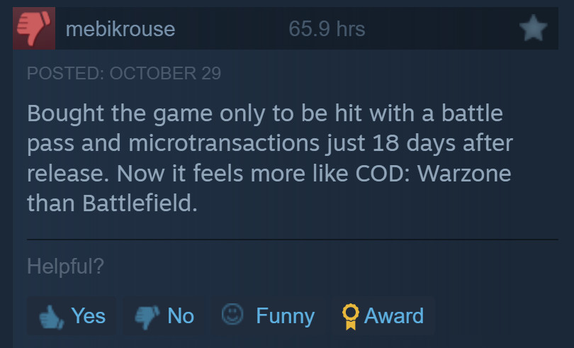 battlefield 6 steam review