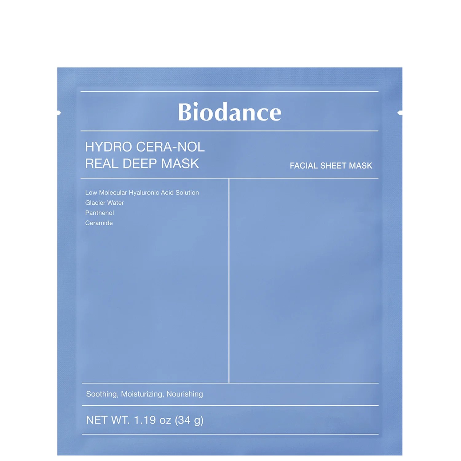 Biodance Hydro Cera-Nol Real Deep Mask (4 Pack)