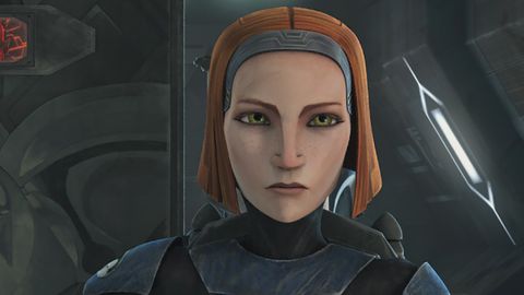 Who Is Bo Katan The Mandalorian Character Who Previously Appeared In Star Wars The Clone Wars Gamesradar