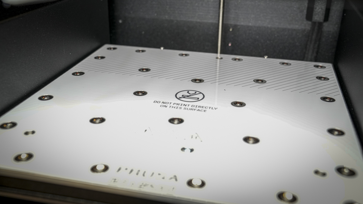 Prusa Core One L heated print bed