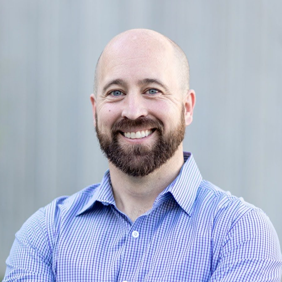 Man smiles at camera