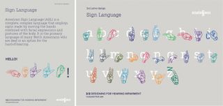 Knowing basic sign gestures for deaf and hard of hearing audiences will always be useful [click the image to see it full-size]