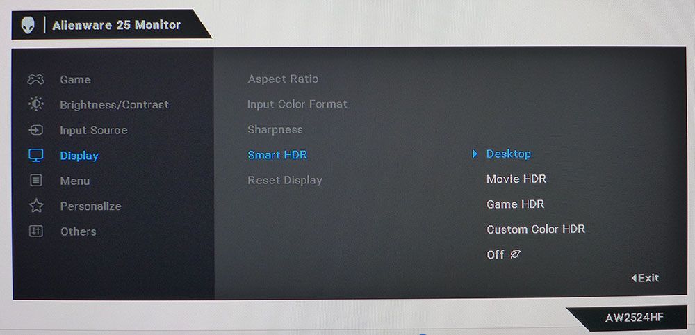 Alienware AW2524HF