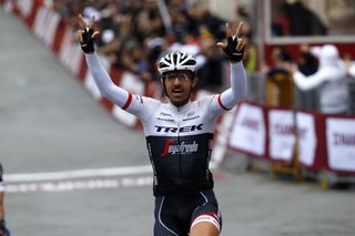 Fabian Cancellara wins the 2016 Strade Bianche