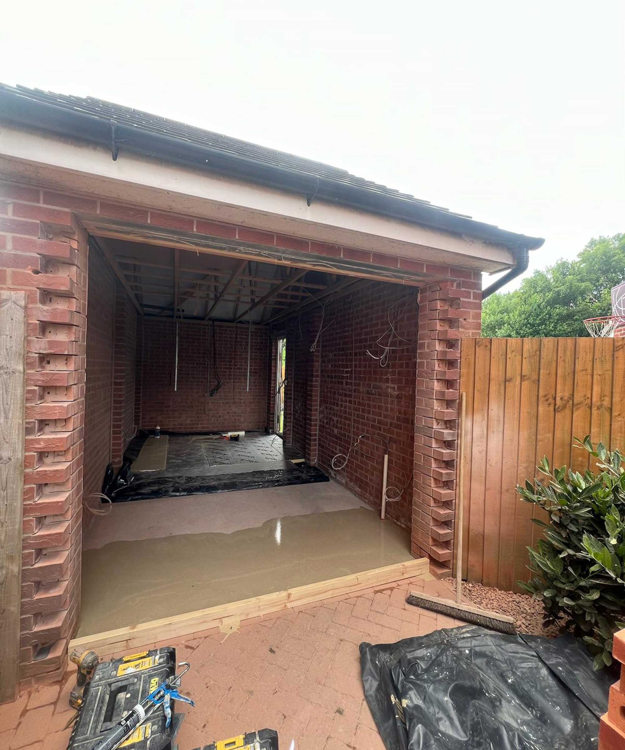 loft conversion in progress