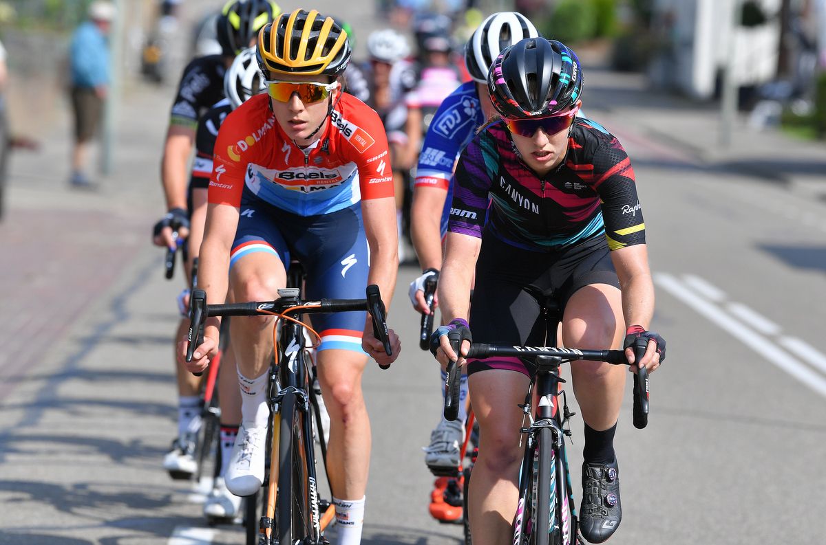 Christine Majerus and Alexis Ryan lead the bunch