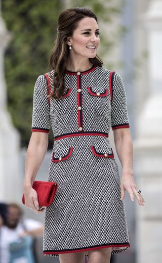 Kate Middleton's designer clutch bag