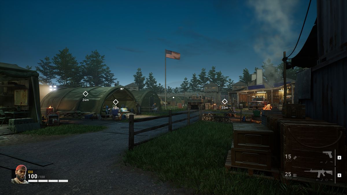 Back 4 Blood settings image quality comparison screenshots