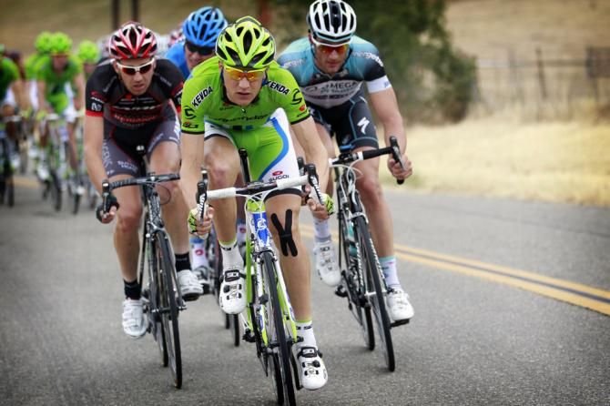 Ted King (Cannondale) in action at the 2013 Tour of California