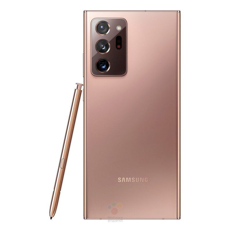 Samsung Galaxy Note 20 Ultra Leaked Press Render