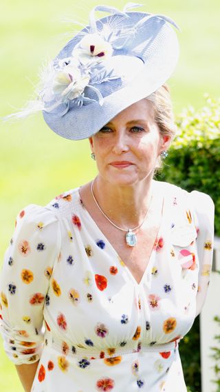 Sophie, Duchess of Edinburgh attends day 3 'Ladies Day' of Royal Ascot
