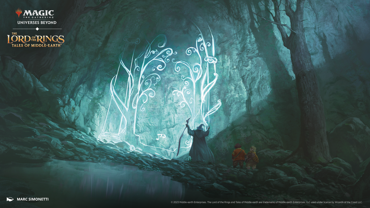 Magic: the Gathering, Lord of the Rings: Tales of Middle-earth - key arts from cards