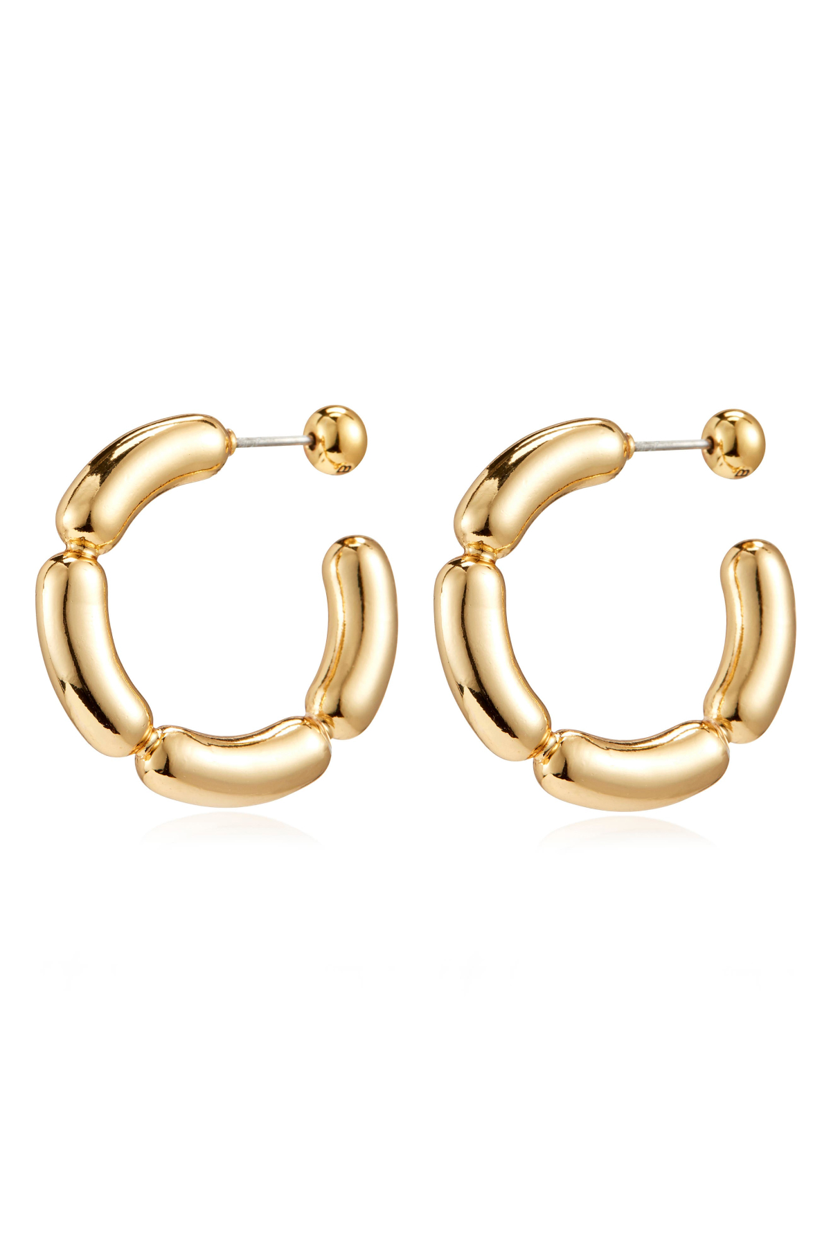 Jenny Bird Balloon Link Hoop Earrings