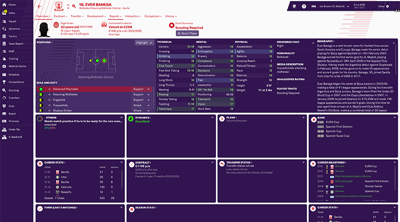 football manager 2019 creative freedom