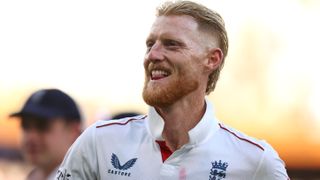 Ben Stokes of England walks from the field at stumps on day one of the First 2025/26 Ashes Series Test Match between Australia and England at Perth Stadium on November 21, 2025 in Perth, Australia.