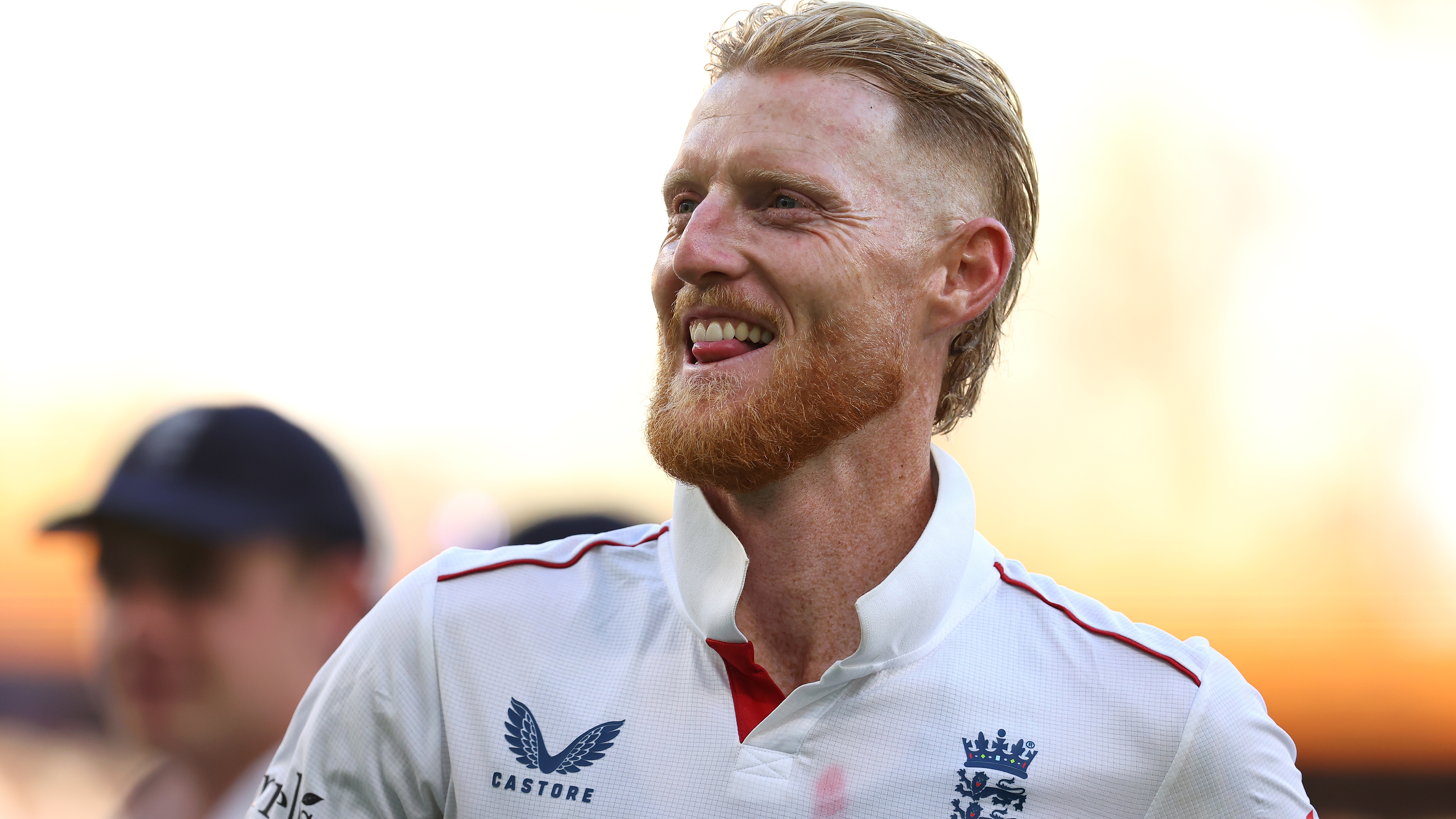 Ben Stokes of England walks from the field at stumps on day one of the First 2025/26 Ashes Series Test Match between Australia and England at Perth Stadium on November 21, 2025 in Perth, Australia. 