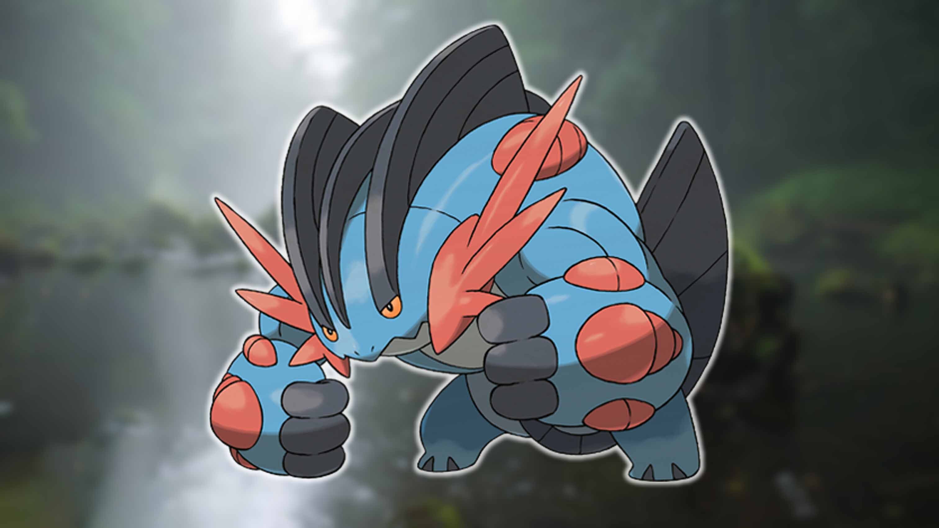 Pokemon Swampert Mega Evolution