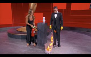 emmys - jennifer aniston jimmy kimmel