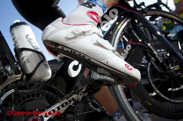 The new pedal-based power meter made by Garmin (Vector).