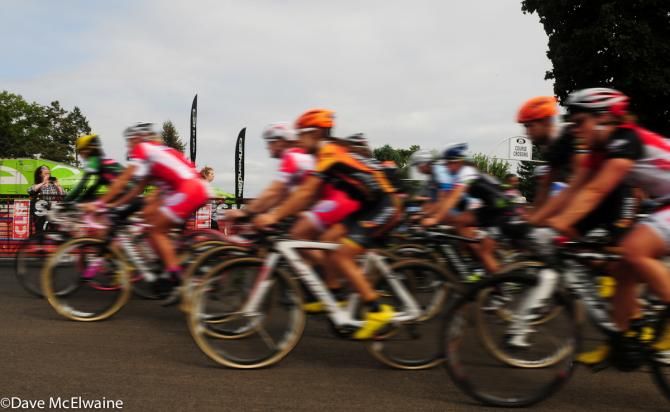 Riders take a lap to honor Amy Dombroski