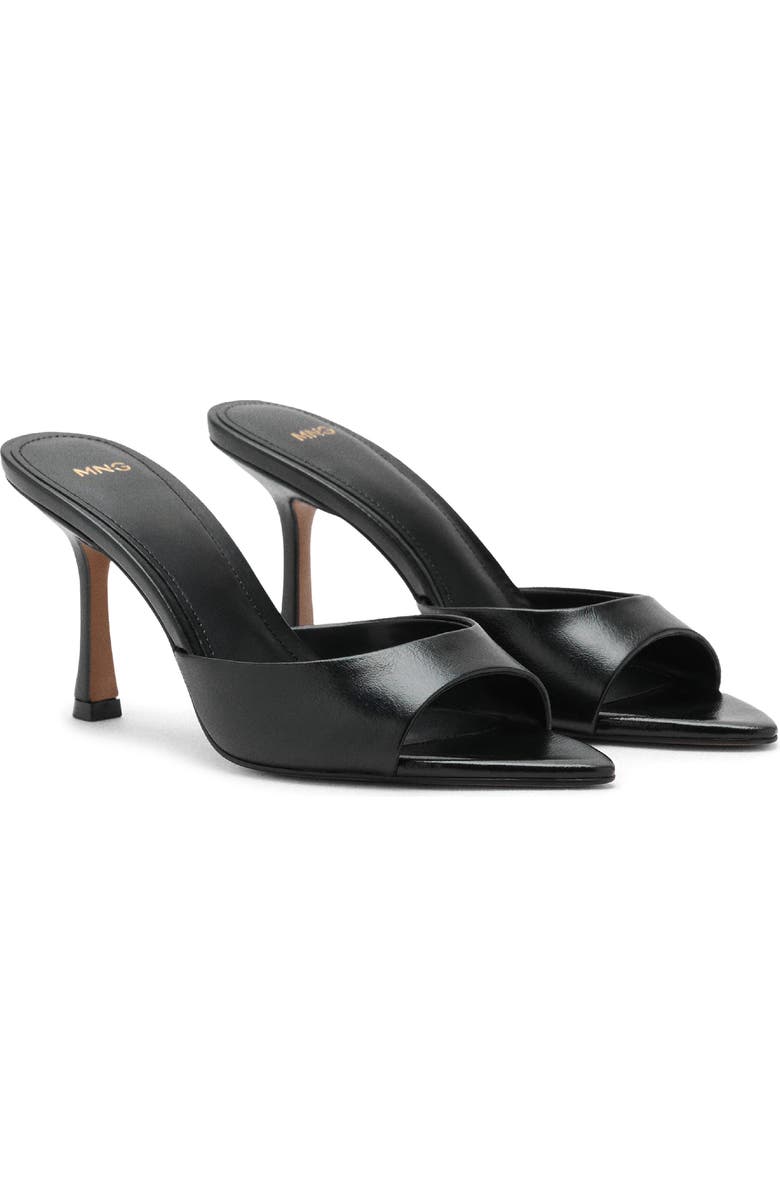 Pointed Toe Slide Sandal