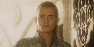 Orlando Bloom in LOTR early in his career