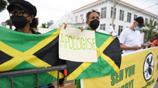 People in Jamaica call for slavery reparations during Prince William and Kate Middleton's royal tour