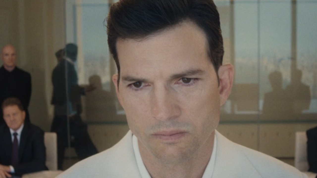 Ashton Kutcher looking sad in The Beauty