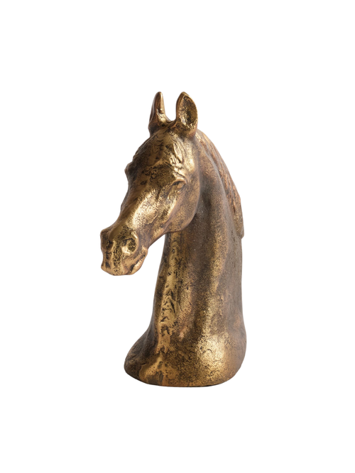 Antique Brass Horse Head