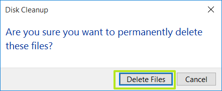 Click Delete Files