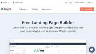 Hubspot Landing Page Builder