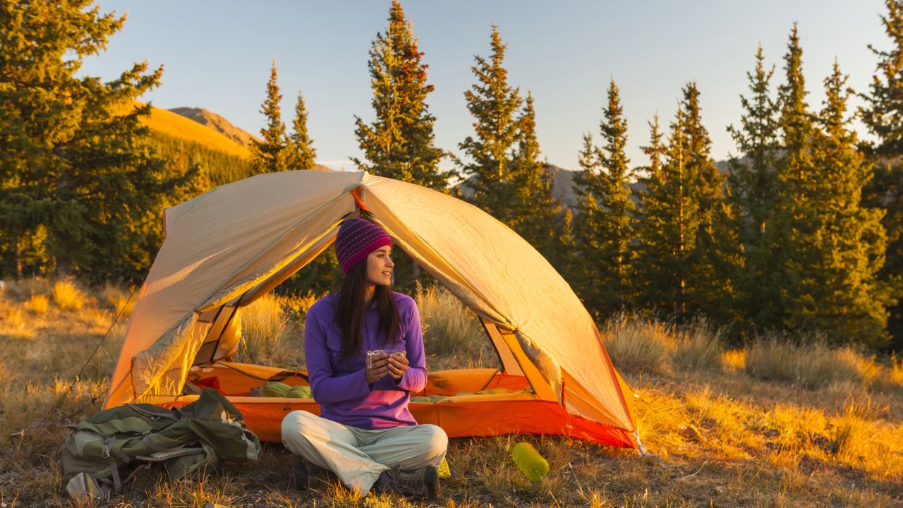 autumn camping