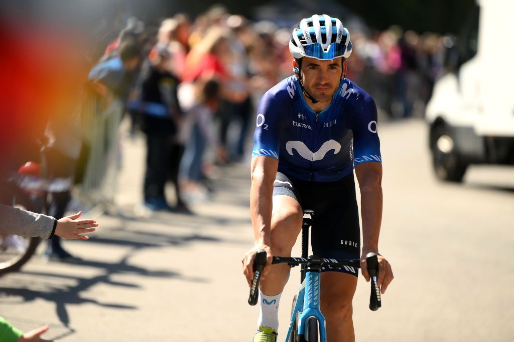 Gorka Izagirre at stage 5 start of 2023 Itzulia Basque Country