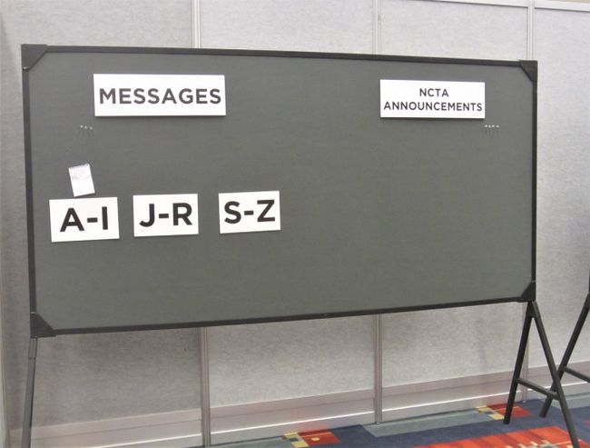 6 23 2013 DC Empty Message board