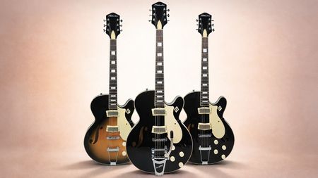 Silvertone reissued 1446 semi-hollow electric