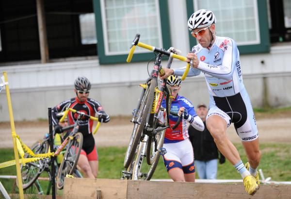 Adam Myerson (Cycle-Smart) shows the good technique.