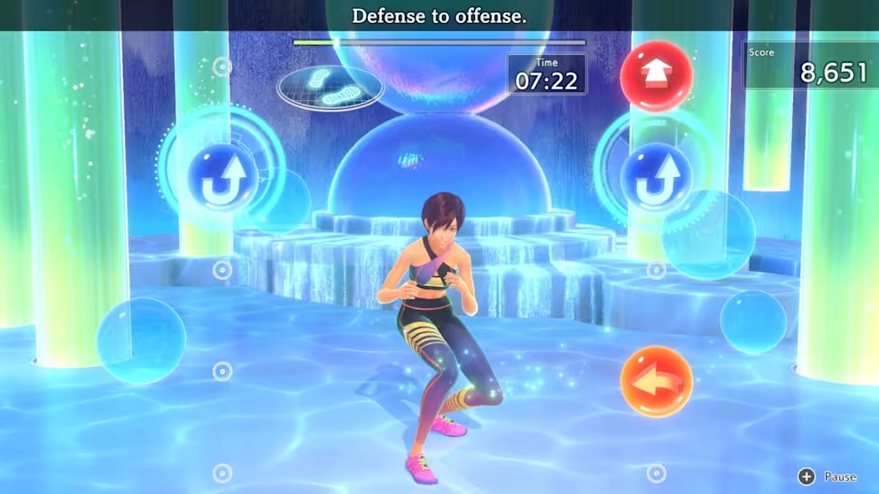 Fitness Boxing 3 Characters and Sports Screen 3 Your Personal Trainer Nintendo Switch Game