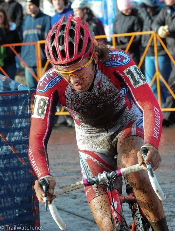Cody Kaiser (California Giant Berry) coming onto the pavement