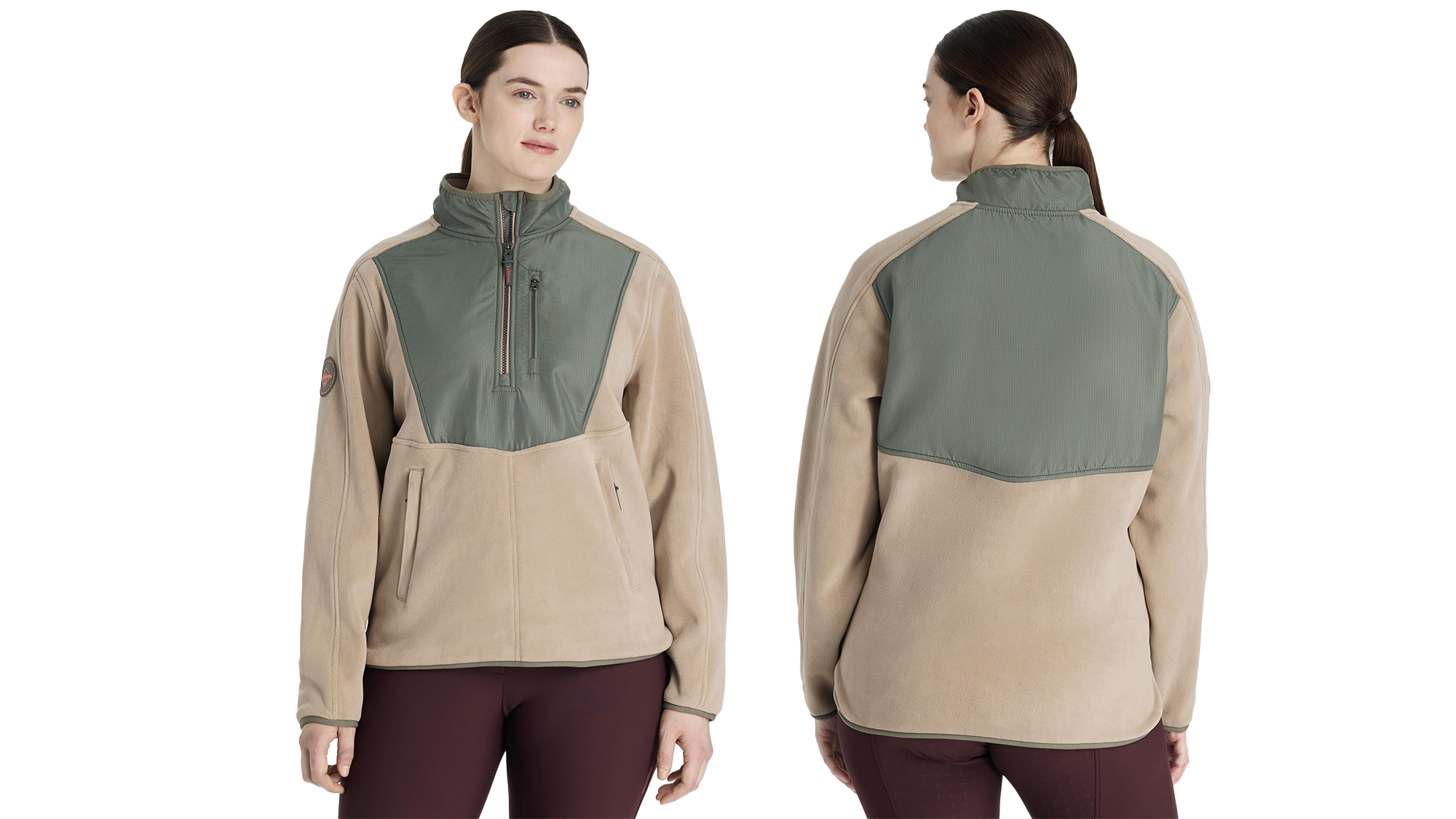 LeMieux Clara Hybrid Fleece Rosemary