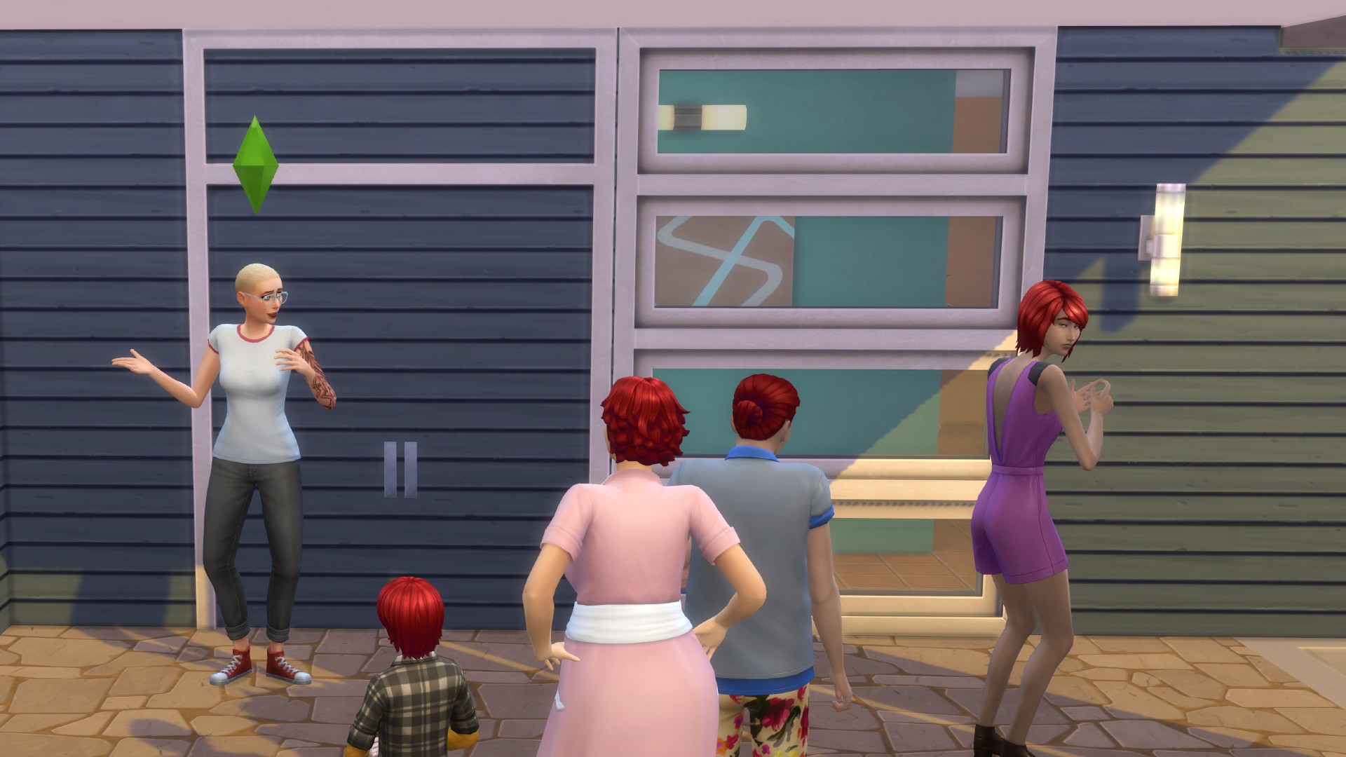 sims 4 cc color dont work with sims 4 first person update