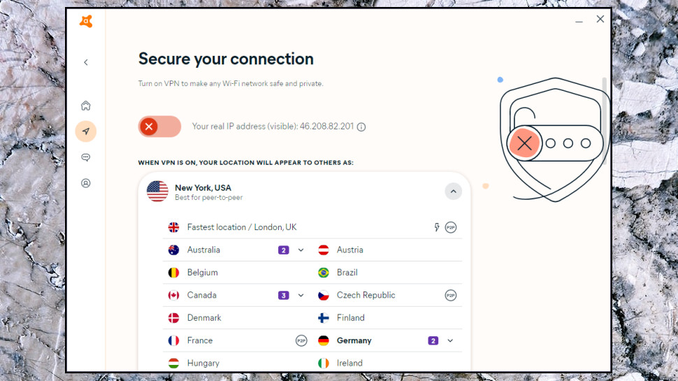 Avast One: Avast SecureLine VPN