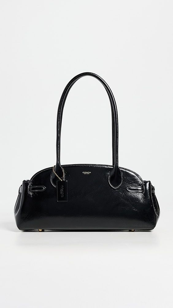 Coach Glazed Leather Empire Carryall Bag 34