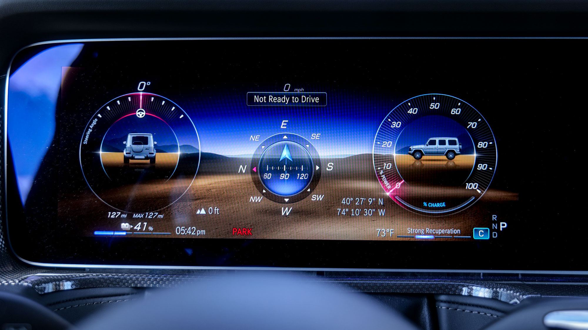 2025 Mercedes-Benz G 580 test drive.