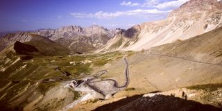 Galibier mountain from above
