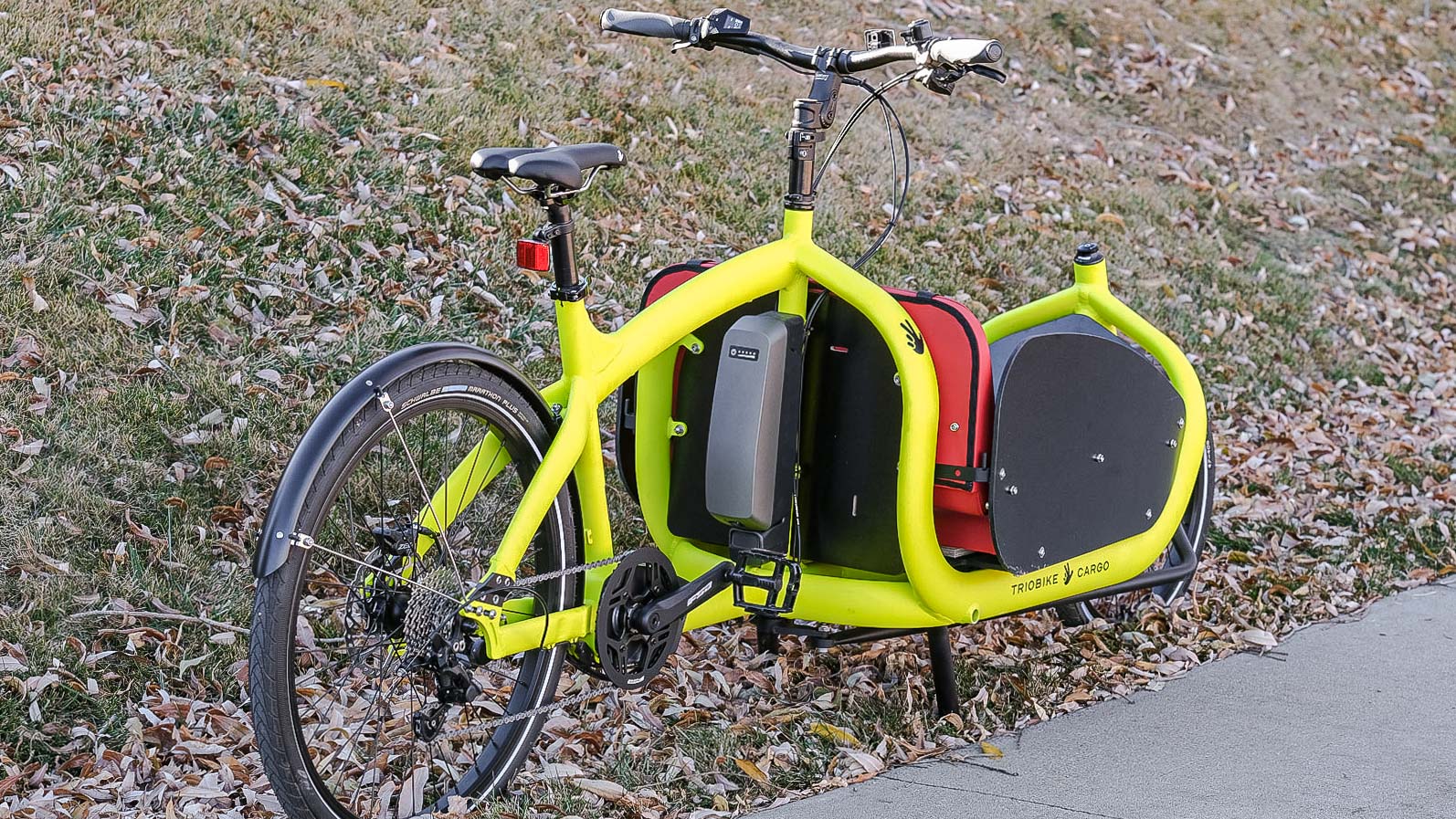 Triobike Cargo back view