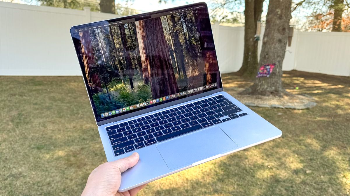 MacBook Air 13-inch M4 shown on tabletop