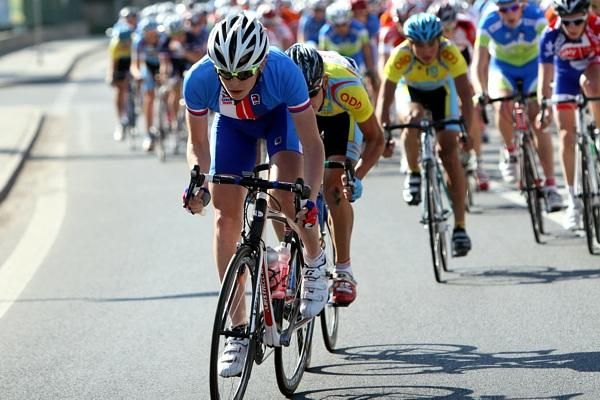 Daniel Turek makes an attack during the stage.