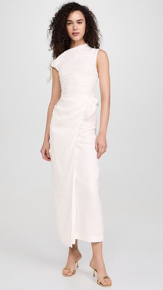 Sir. Tamara Tie Midi Dress