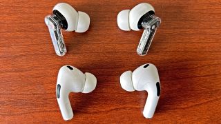 Nothing Ear 2 headphones and Apple AirPods Pro2
