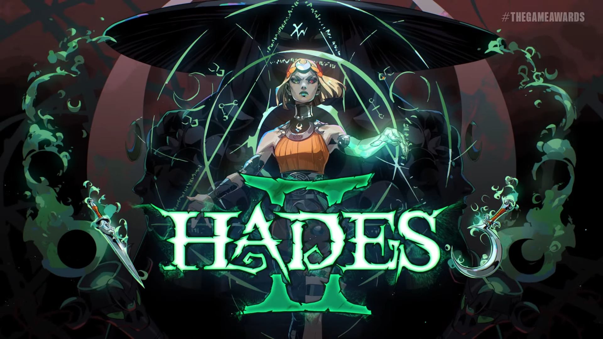 Hades 2 key art featuring new character